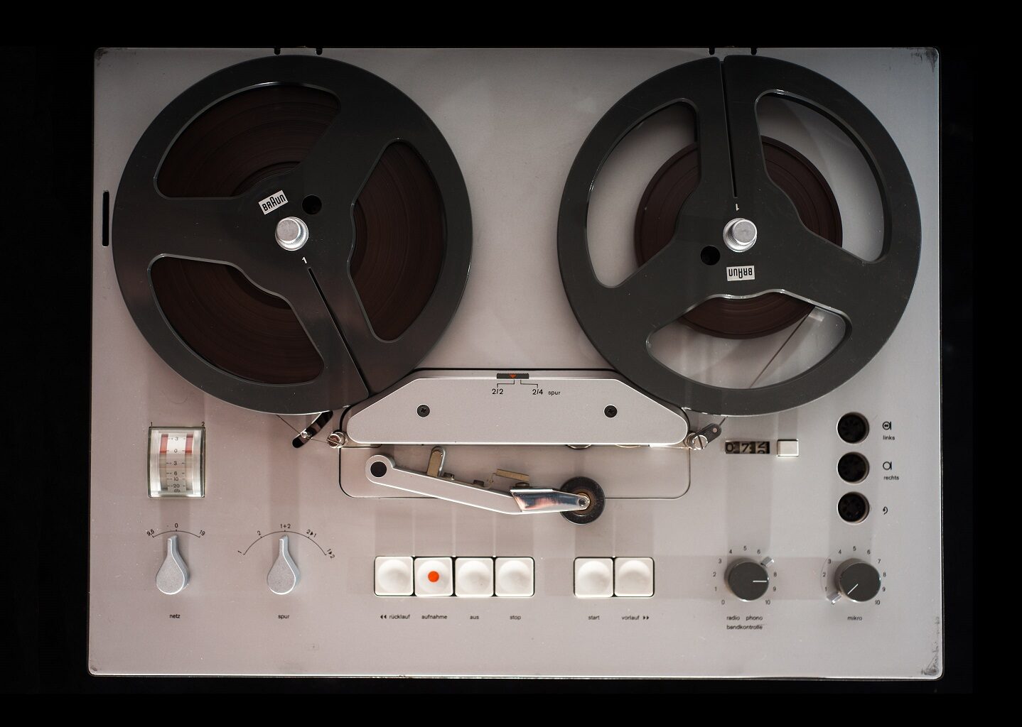 Braun-Tonbandgerät TG 550 aus der Braun-Sammlung Ettel